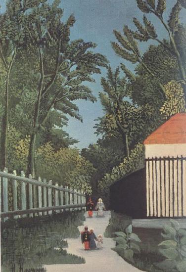 Henri Rousseau View of Montsouris Park china oil painting image